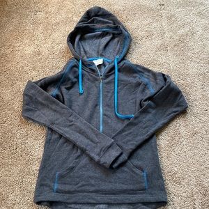 J. America 3/4 zip up hoodie